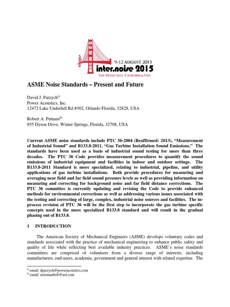 Internoise-2015-437 - Paper - PDF Sound Standard Gas Turbine | PDF ...