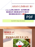 Sosialisasi Pengolahan B3