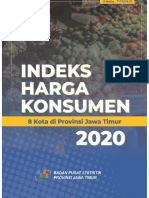 Indeks Harga Konsumen 8 Kota Di Provinsi Jawa Timur 2020