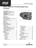 Fisher Fieldvue DVC6200 Digital Valve Controller: Instruction Manual