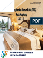Tingkat Penghunian Kamar Hotel Kota Magelang 2015
