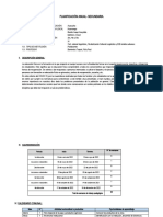 PLANIFICACIÓN ANUAL 3ro, 4to y 5to 