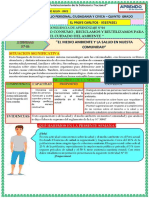 Experiencia de Aprendizaje 04 - Desarrollo Personal Ciudadania y Civica - Actividad 03 - 5to - 00001