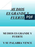 Mi Dios Es Grande y Fuerte