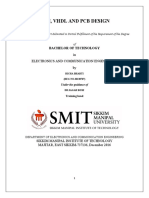 Vlsi, VHDL and PCB Design: in Electronics and Communication Engineering by