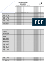 4° Concentrado de Aprendizajes Esperados de Examen