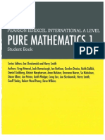 AS Level Edexcel Pure Mathematics 1 Student Book (Attwood 2018)