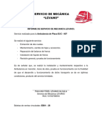 Informe Del Servicio 2