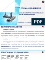 Presentasi Etika & Hukum Bisnis-Tri Lasmantoro