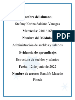 Estructura Sueldos Salarios