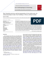 Floor Formation Processes in Turf Buildings