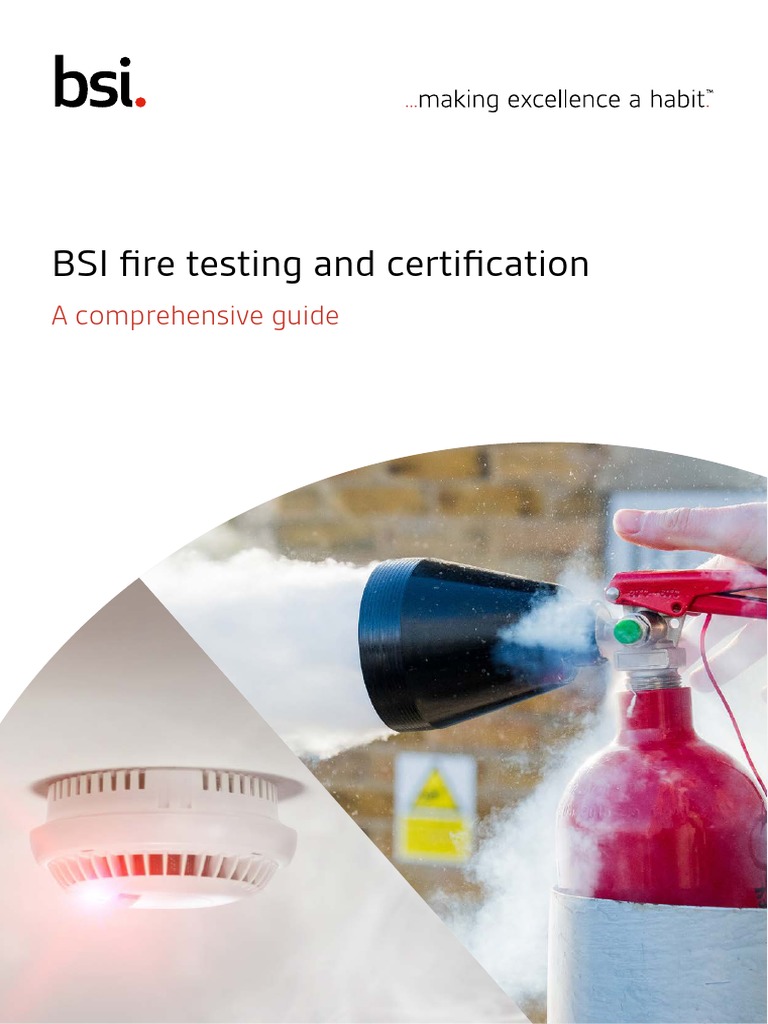 BSI Fire Testing and Certification: A Comprehensive Guide | Download ...