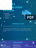 Student Information System - F