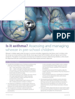 Assessing and Managing Wheezing in Preschool Children