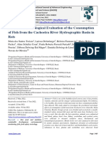 Preclinical Toxicological Evaluation of The Consumption of Fish From The Cachoeira River Hydrographic Basin in Rats