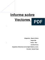 Informe Vectores 222