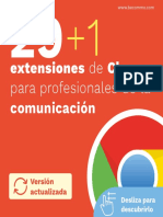 30 Extensiones de Chrome