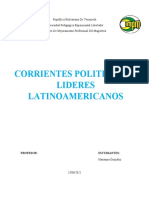 Corrientes Politicas