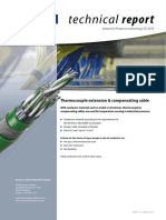 Technical Report: Thermocouple Extension & Compensating Cable Thermocouple Extension & Compensating Cable