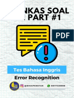 Latihan Soal TBI Error Recognition Part 1