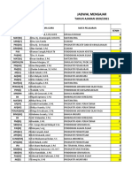 Jadwal Mengajar 20-21