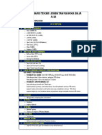 Spesifikasi Teknis - A50