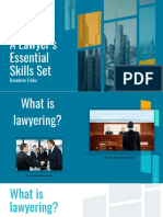 A Lawyer's Essential Skills Set