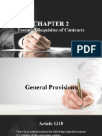 Essential Requisites of Contracts