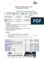 3.rozpis Plánu 10 Tréningov SZH