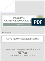 Zajęcia 2 Akty Prawne Zewnętrzne