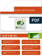 User Guide Sipp Online
