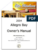 Tiffin 2004 Allegro Bay Motorhome Owners Manual EN