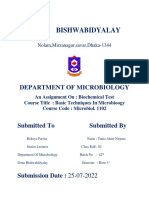 Gono Bishwabidyalay: Department of Microbiology