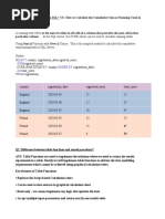 SQL Questions