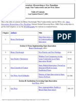 CHESBROUGH - Open Innovation - Researching A New Paradigm