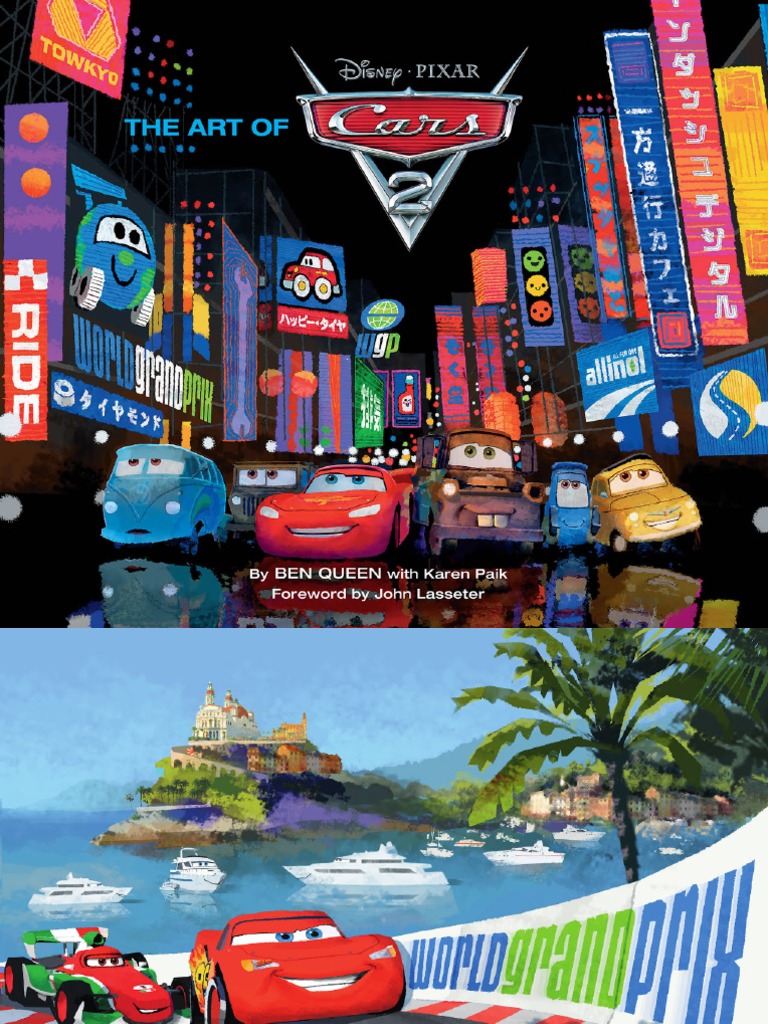 アート・デザイン・音楽 The Art of Cars 2 (Disney Pixar) The Art of Cars 2 (flip through) Disney Pixar Artbook - YouTube