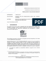 Resolucion #923-2019-Csd-Indecopi - Formalidades de Acto de Notificacion
