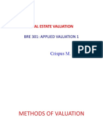 BRE3 Methods Valuation