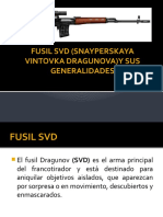 Fusil SVD: características y funcionamiento del francotirador soviético