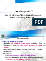 Pharmacotherapy of ACS