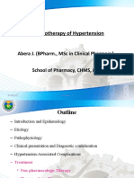 Pharmacotherapy of HTN