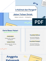 Bahasa Indonesia Kalimat Dan Paragraf