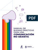 Manual de Buenas Prácticas Comunicación No Sexista Digital