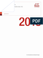 Geschäftbericht 2018 Generali Pensionsfonds AG PDF