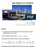 Perda de carga singular em condutos