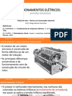 Motores síncronos: características e funcionamento