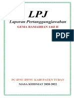 Laporan Pertanggungjawaban: Gema Ramadhan 1442 H