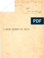 Ensino técnico no Brasil: a educação profissional e o progresso da nação