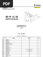 CBD2030-AC1-I A Series HI Range Pallet Truck Parts Catalog (CBD20&30-AC1-I) - 2019.8