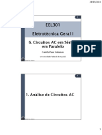 Eel301 6 Circuitos Ac Serie Paralelo pt1
